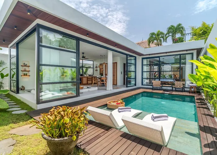 别墅 Sofra 2br Private Pool, 350mbps Wifi- Bingin *